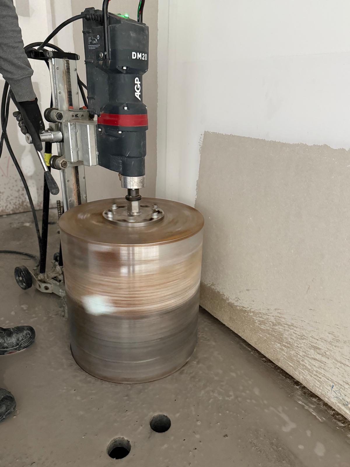 Betonboring in fundering